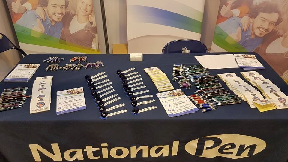 National Pen Trade Show Table