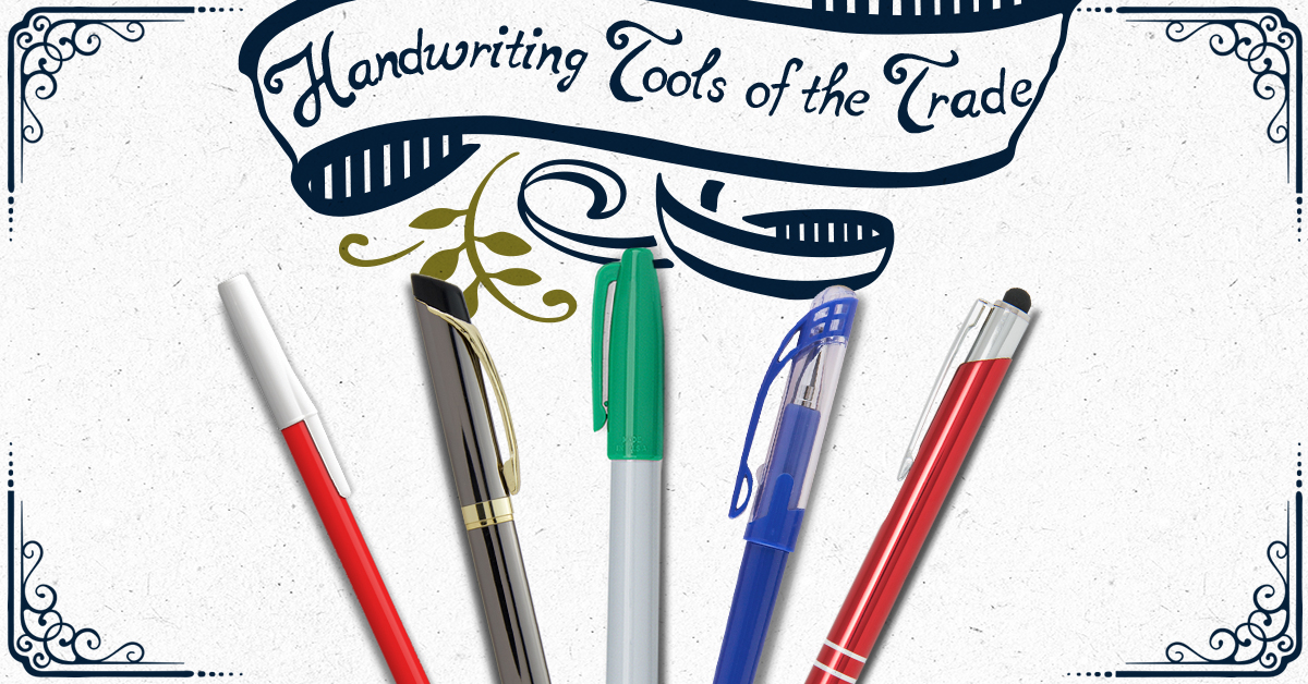 Handwriting Tools of the Trade - Featured Image