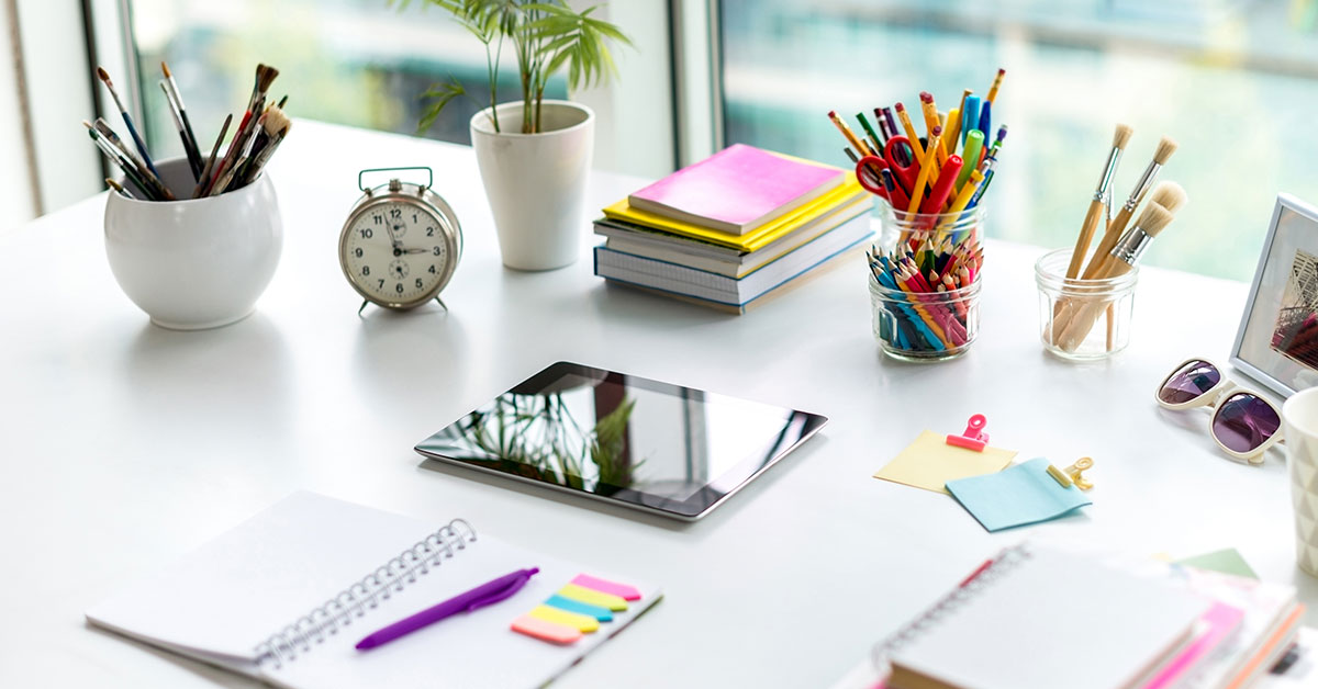 Reduce Work Stress with a Desk Sanctuary