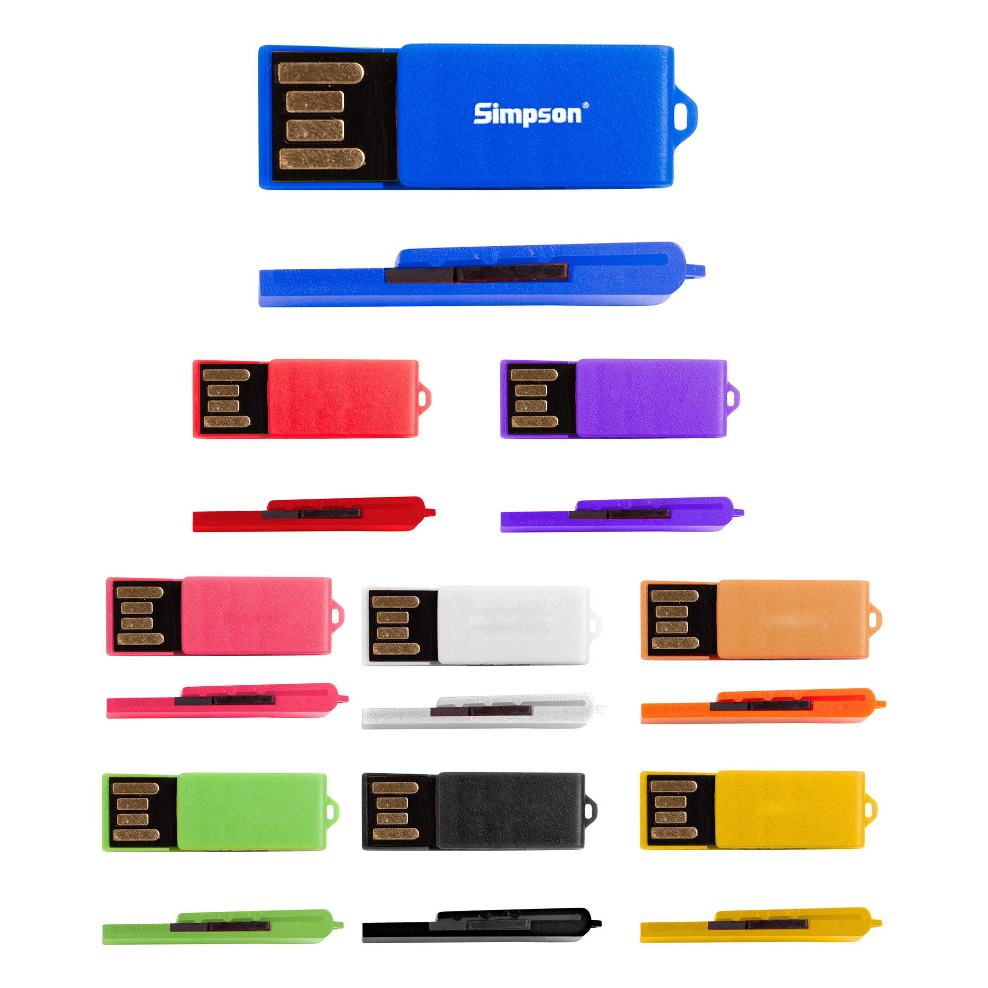 Mini Clip 16GB USB Drive with Company Logo Featured Image