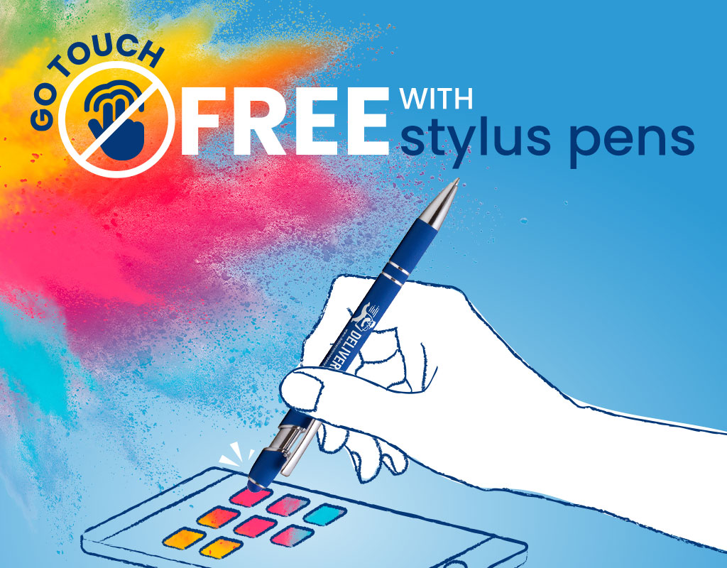 Go touch free with stylus pens