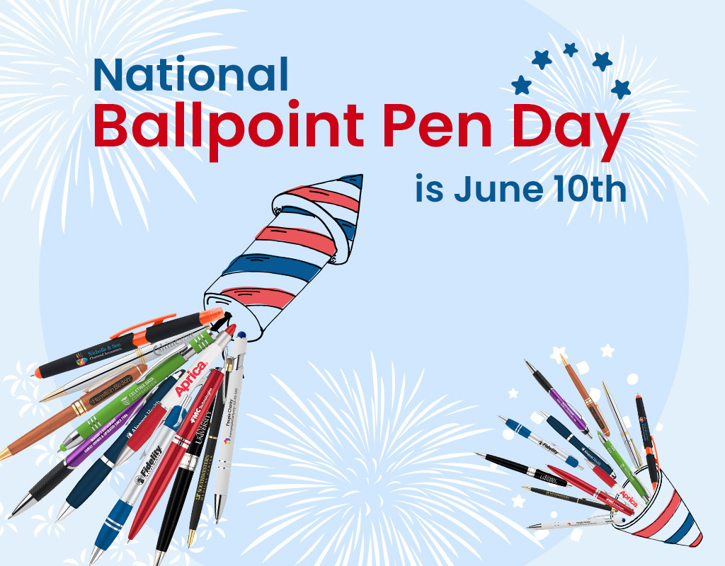 National Ballpoint Pen Day is June 10th