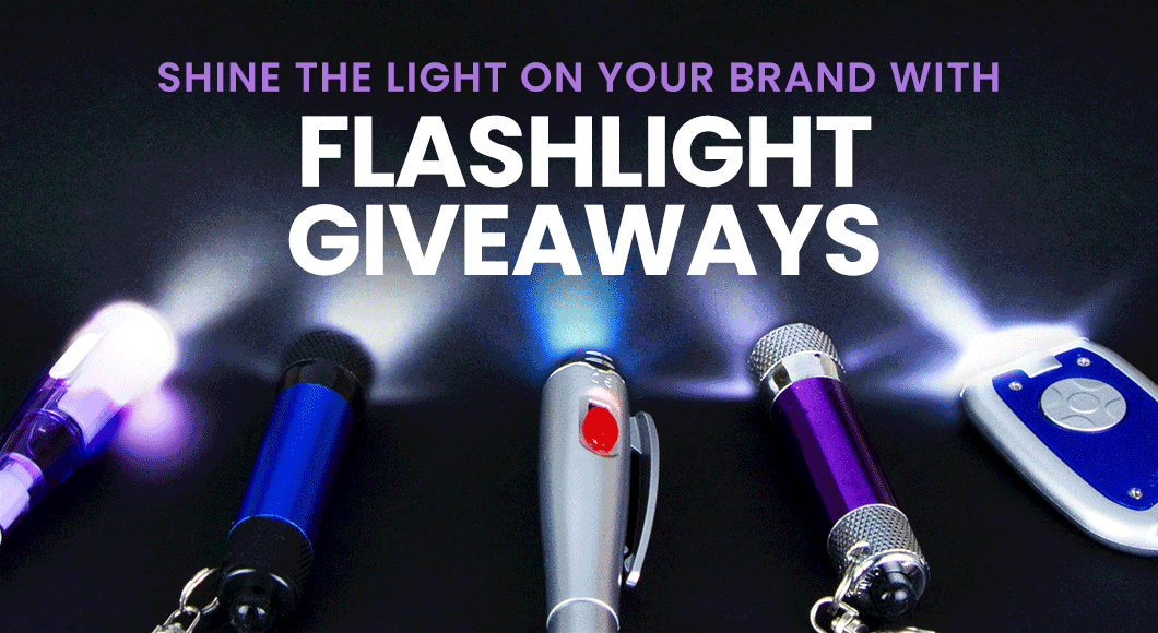 Types of flashlight giveaways