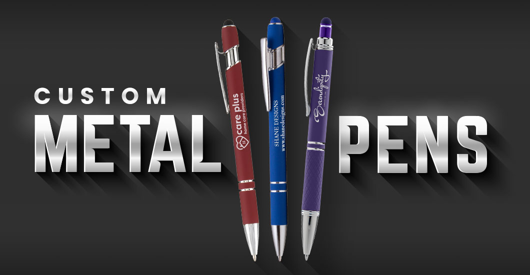 Promotional Engraved Soft Touch Diamond Stylus Pen