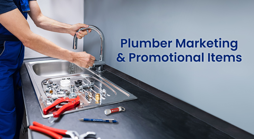 Plumber tools and marketing gifts