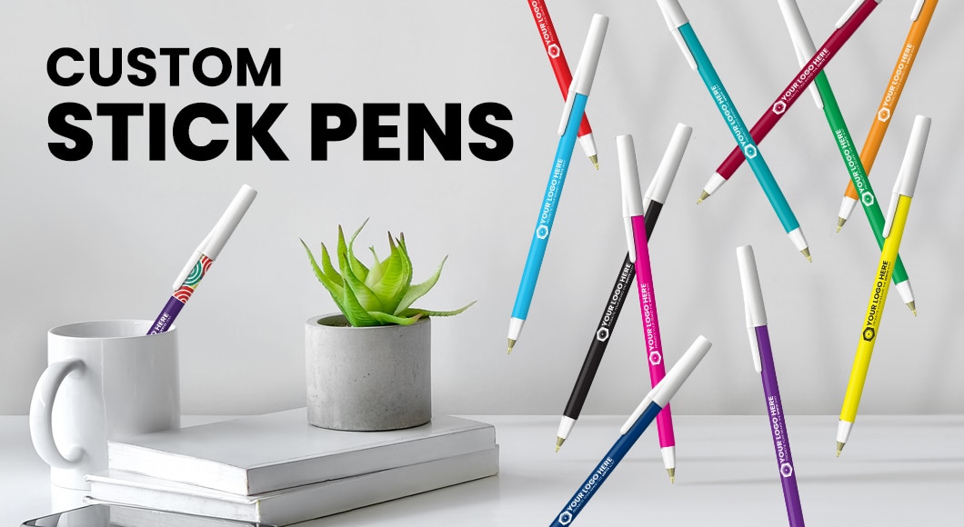 Custom stick pens
