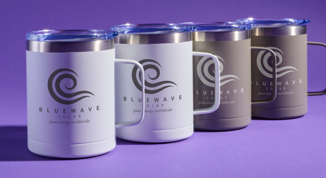 customized mugs with handles and logo imprint