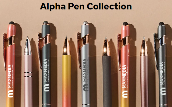 Custom pens in our Alpha Pen Collection