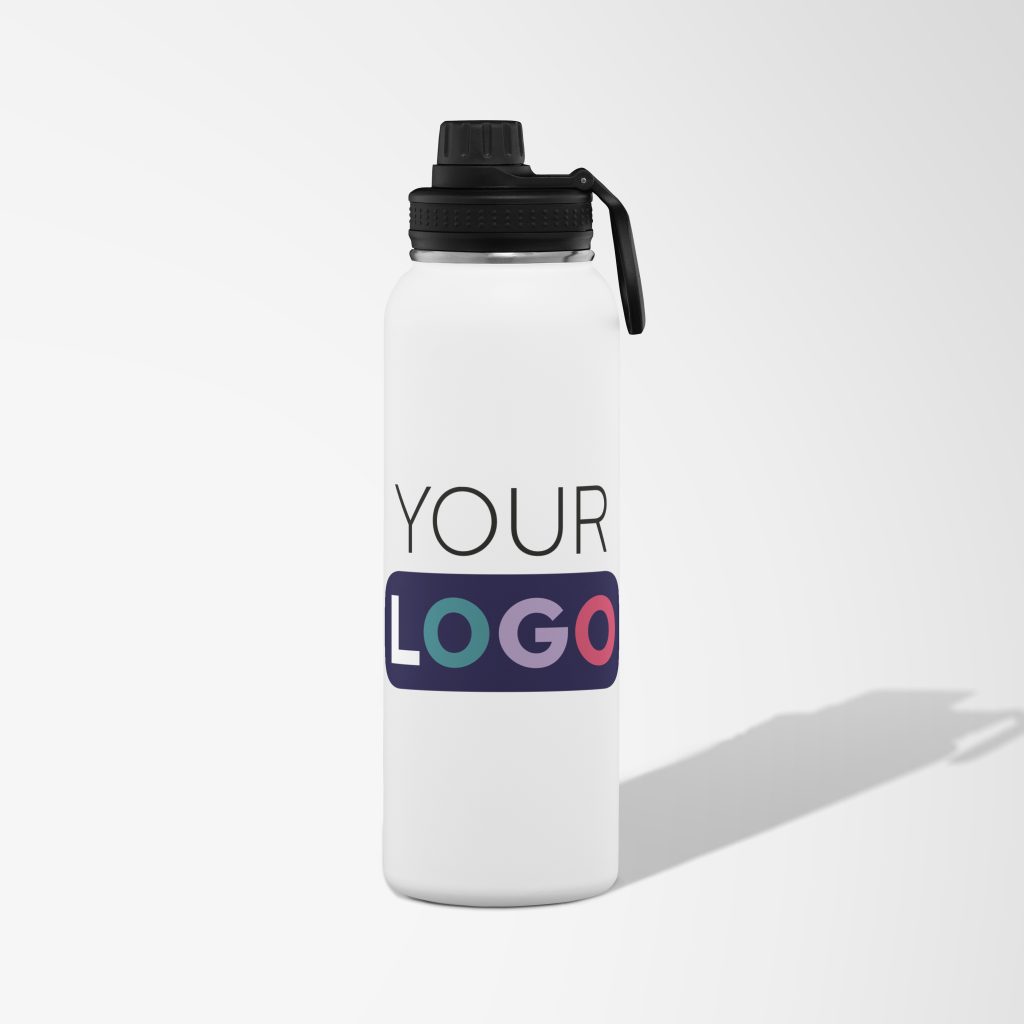 Full Color 40 oz. Kai Stainless Steel Water Bottle 