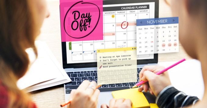 Coworkers Planning Getting Back to Work After Vacation