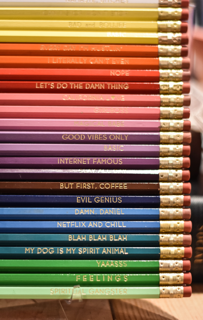 gepersonaliseerde potloden