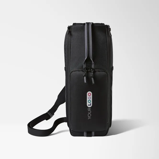 Promotional Golf cooler in black with a logo imprint.