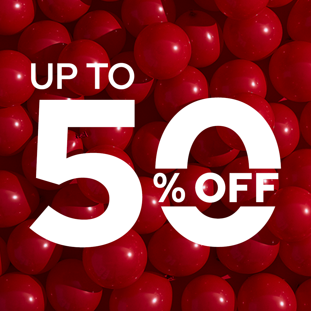 Up to 50% off drinkware.