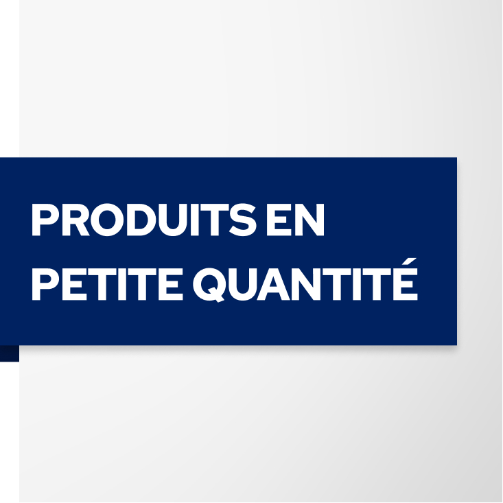 Objets en petites quantités
