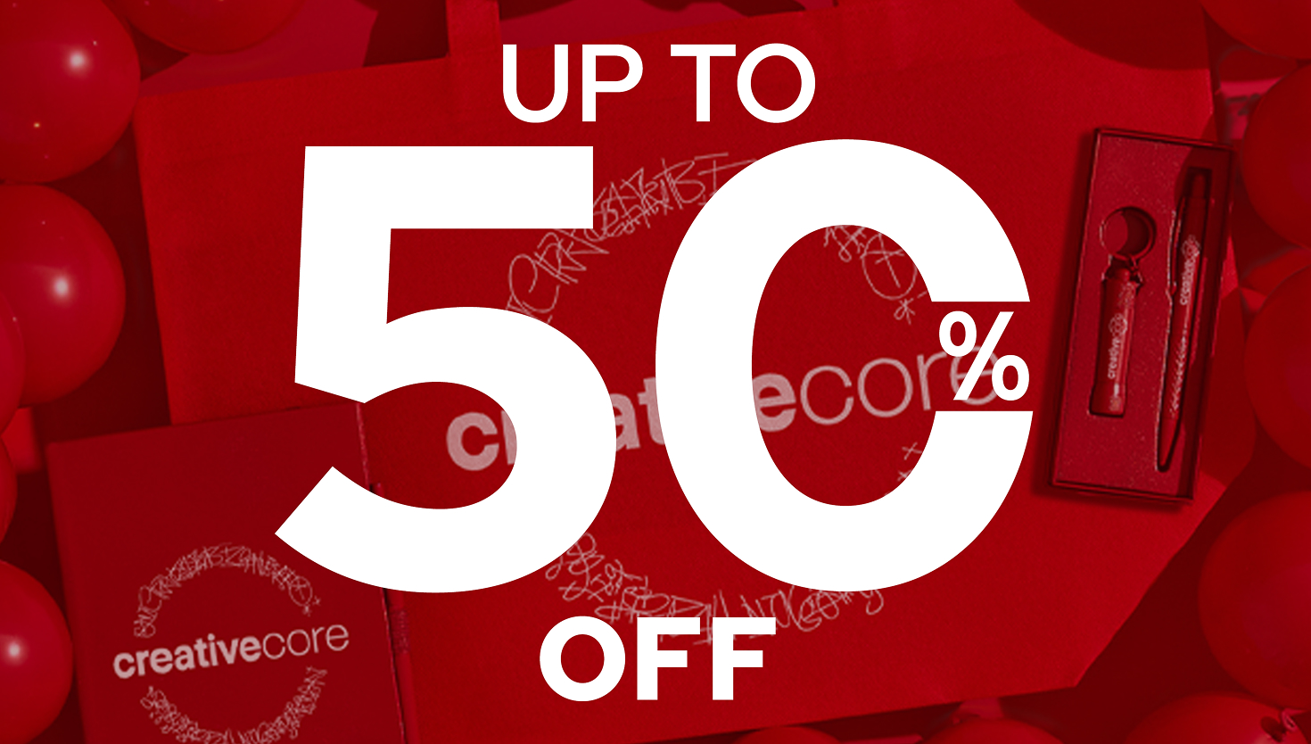 Up to 50% OFF + FREE delivery on promotional products