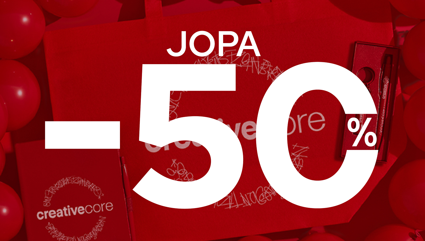 Jopa –50 % + ILMAINEN toimitus mainostuotteille