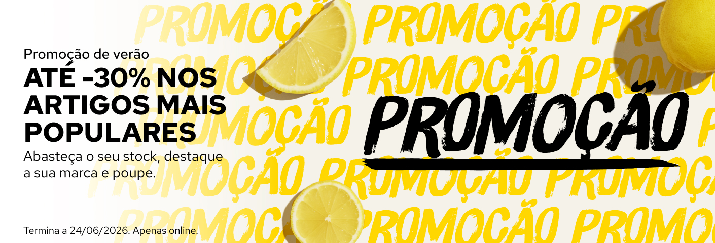 Até -20% nos produtos promocionais mais populares.