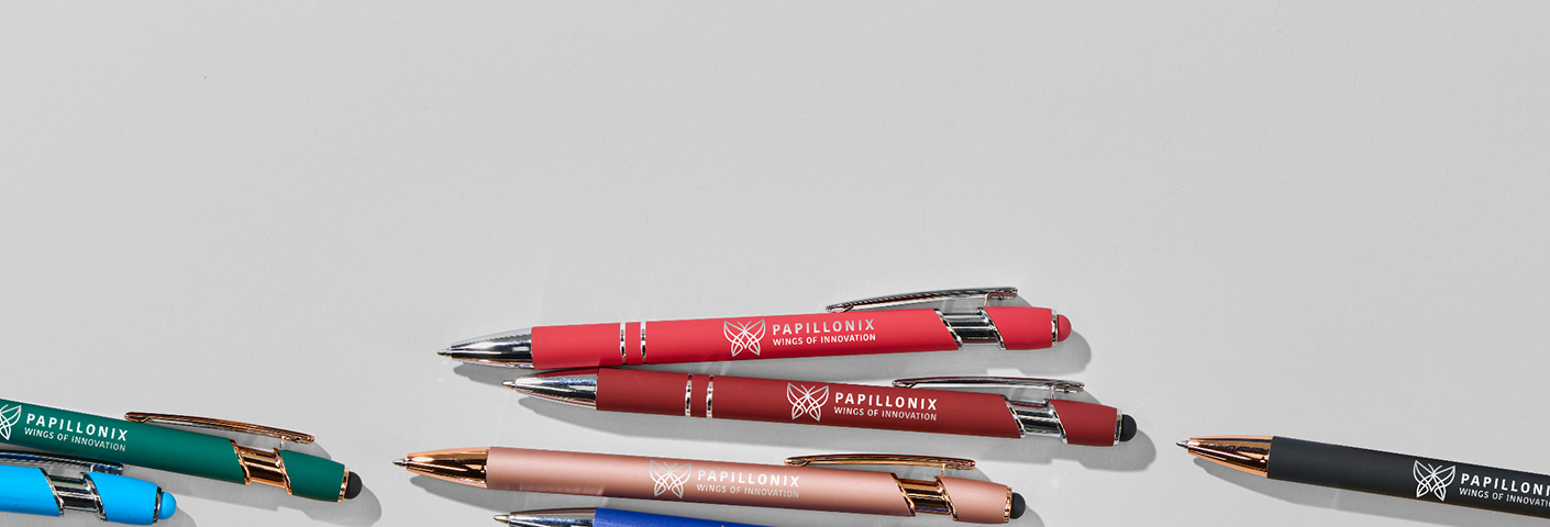 Customise bestselling Alpha Pens.