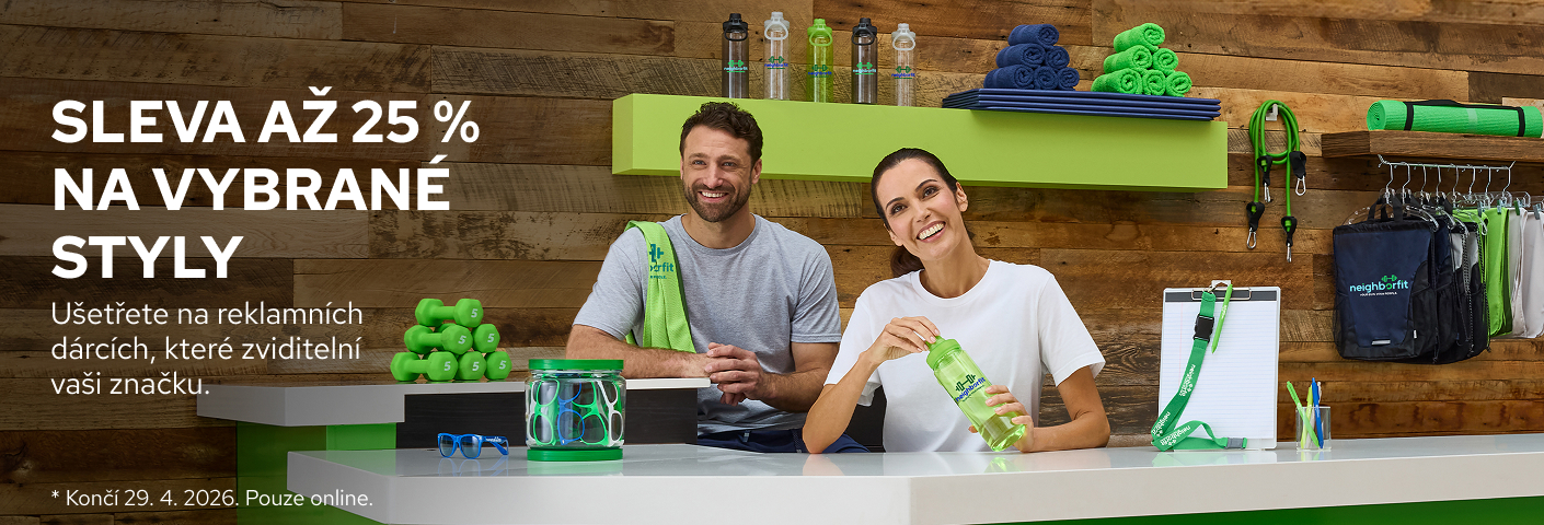 Ušetřete na vybraných reklamních předmětech