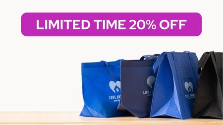 Limited Time: 20% Off Bag Orders of $250+