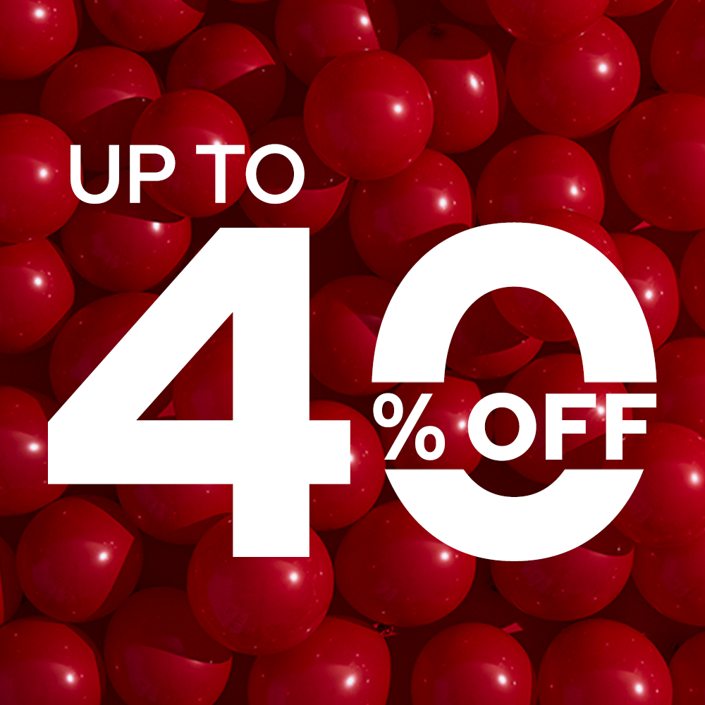 Up to 40% off stationery.