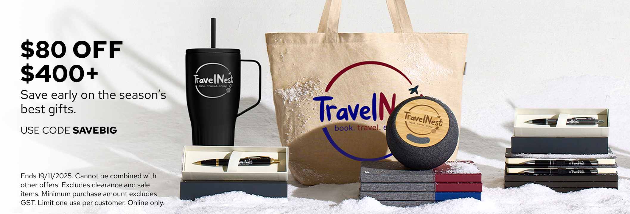 Save $80 on promotional products