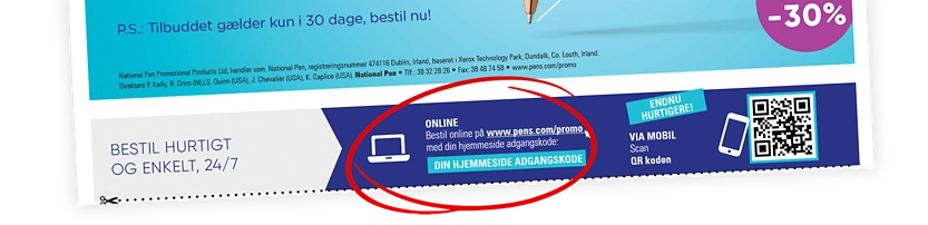 Promotional products