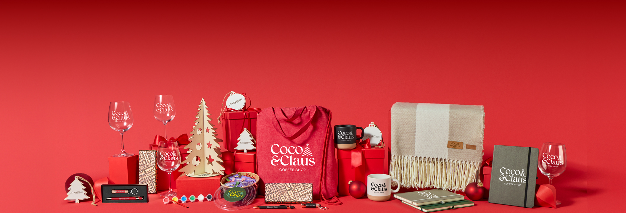 Bestellen Sie individuell gestaltete Geschenke für die Feiertage.