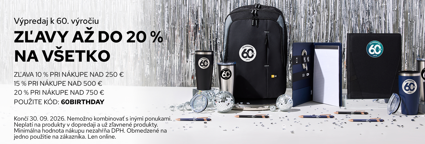 REKLAMNÉ PREDMETY A DARČEKY S POTLAČOU
