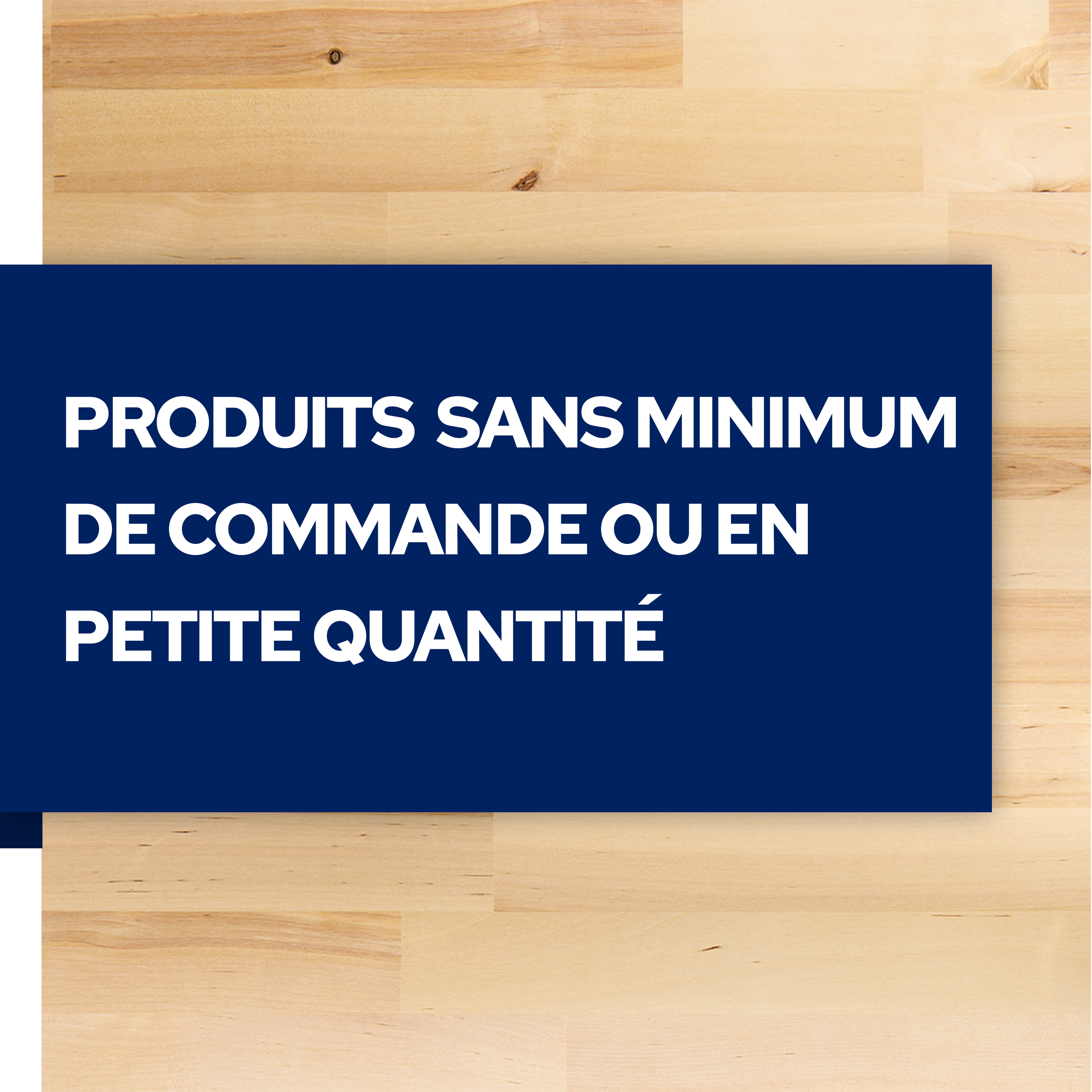 Objets en petites quantités