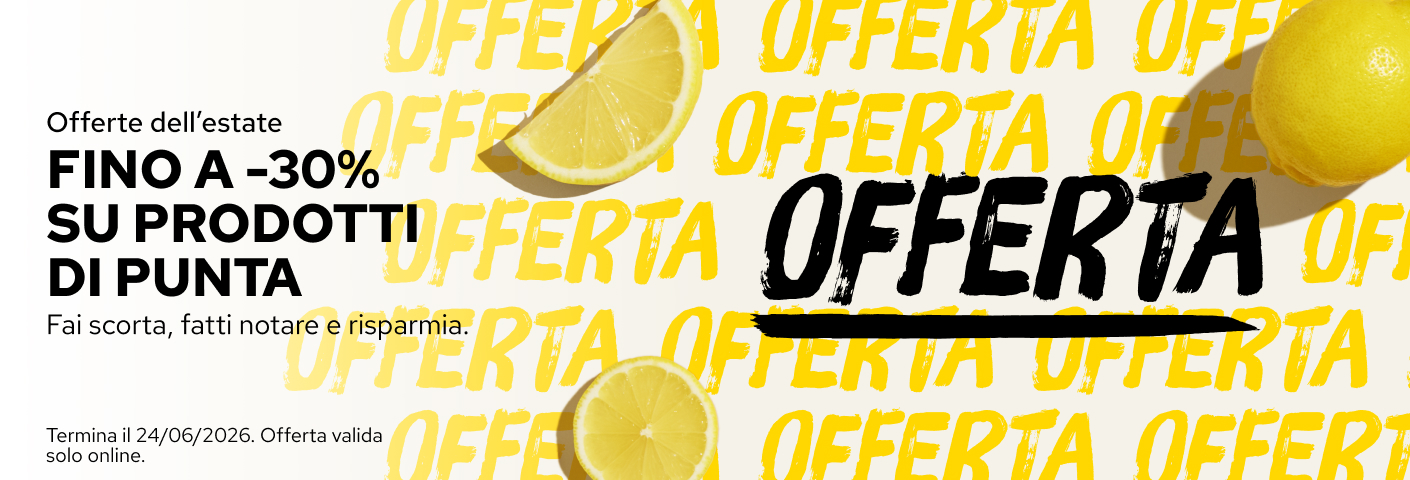 Risparmia fino al 30% sui gadget personalizzati di punta.