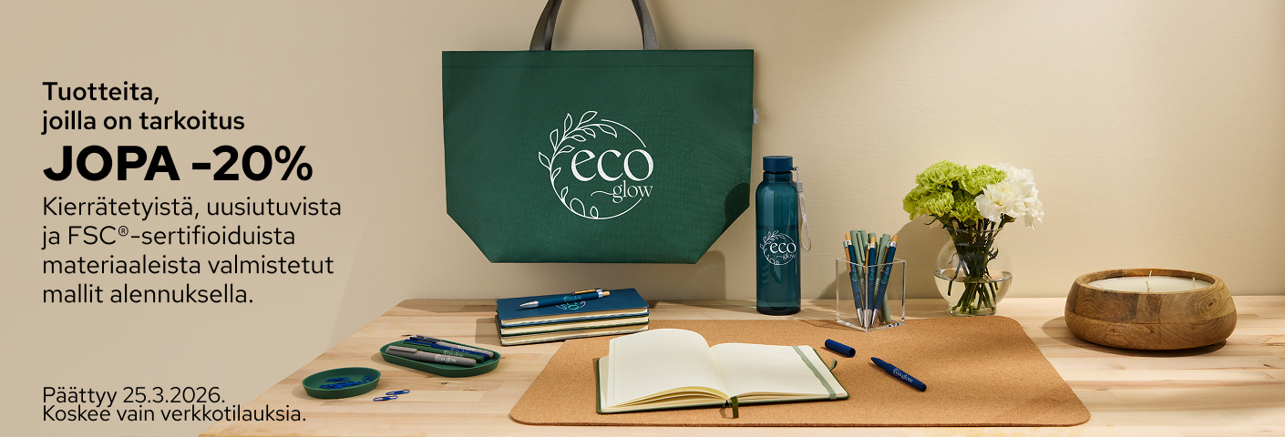 Jopa -20% mainostuotteista