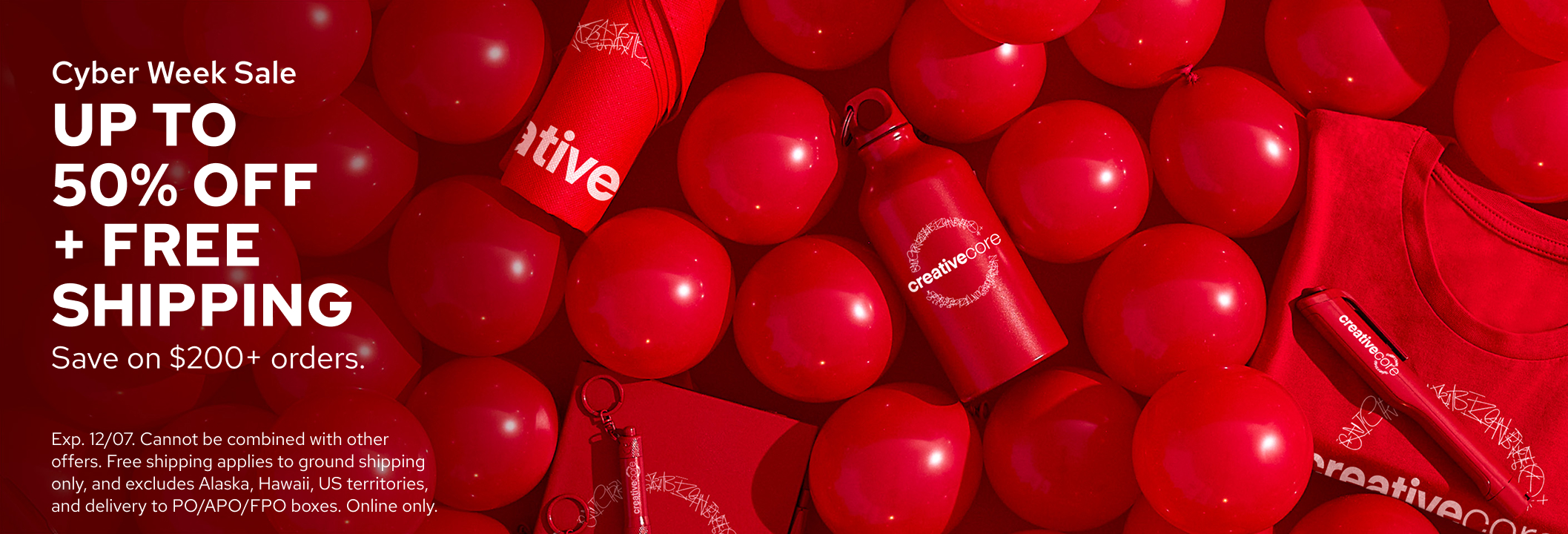 Up to 50% OFF + FREE delivery on promotional products