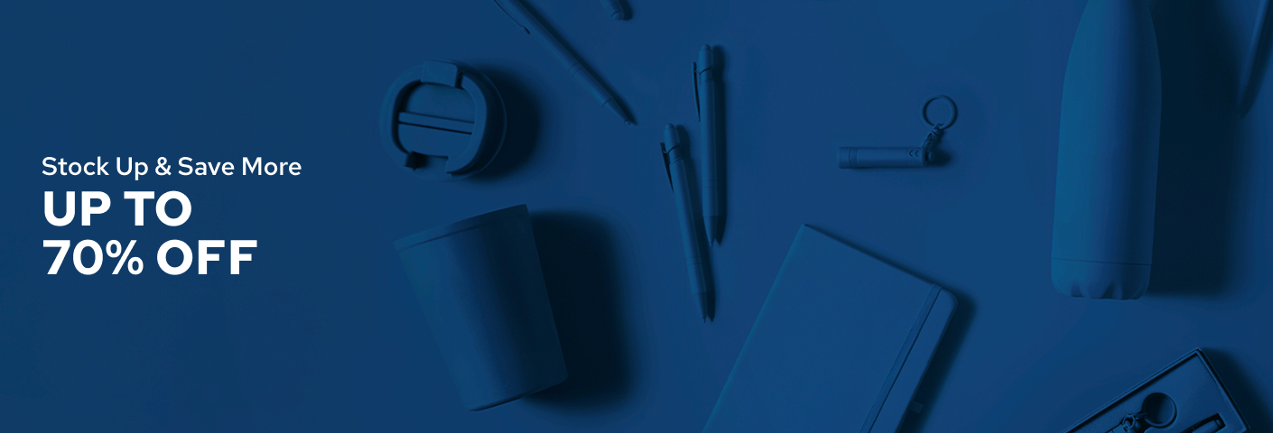 Save on clearance and sale promotional products