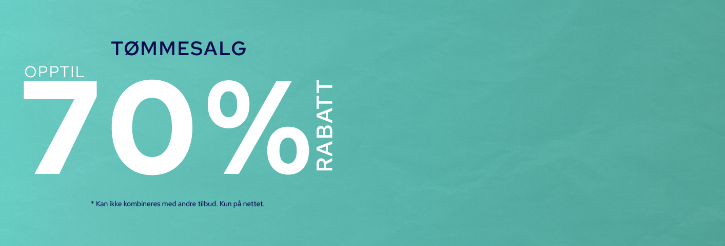 Kos deg med opptil 70% avslag på Klarering