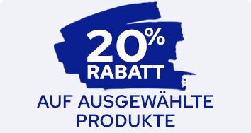 20% Rabatt auf ausgewählte Produkte