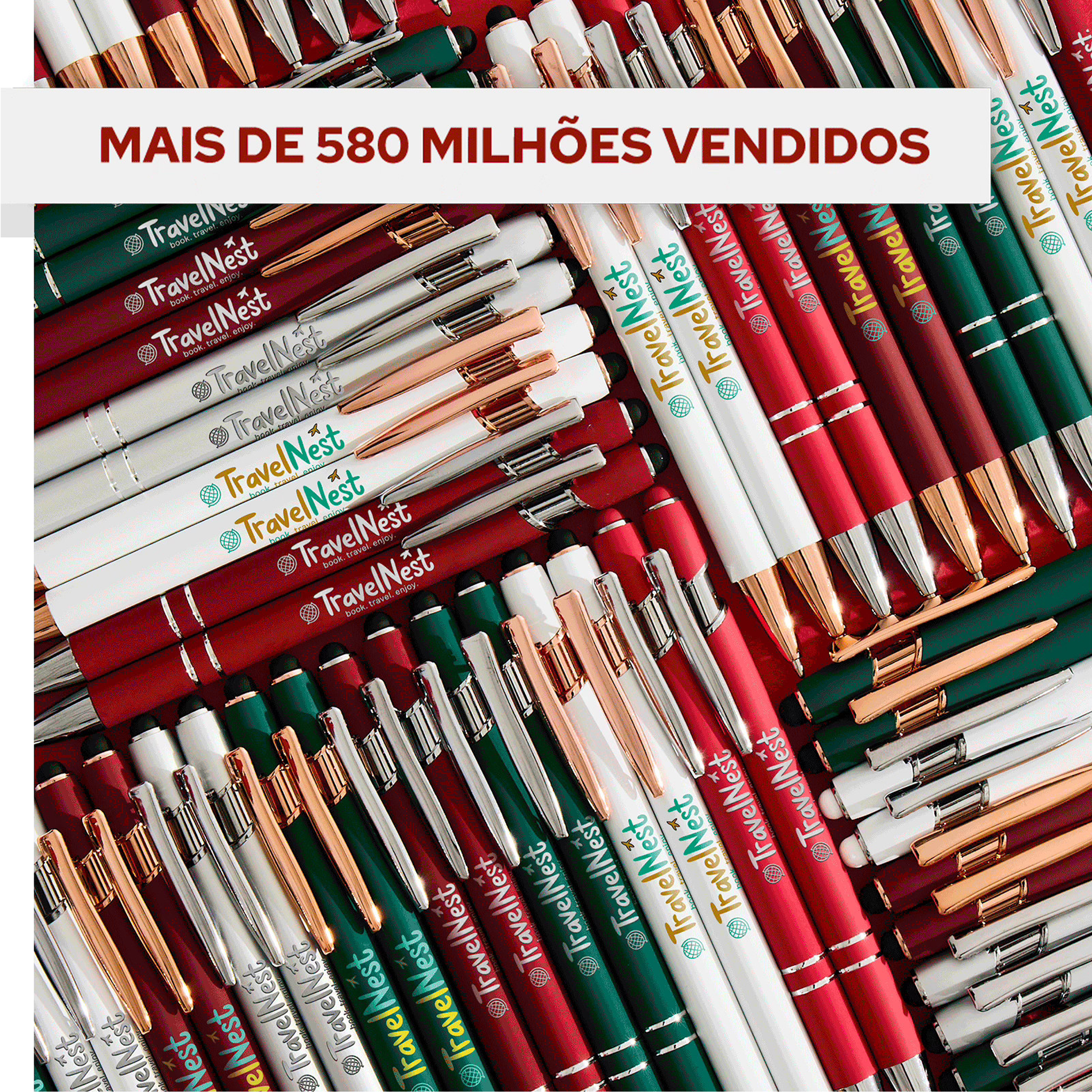 Mais de 580 milhões vendidos
