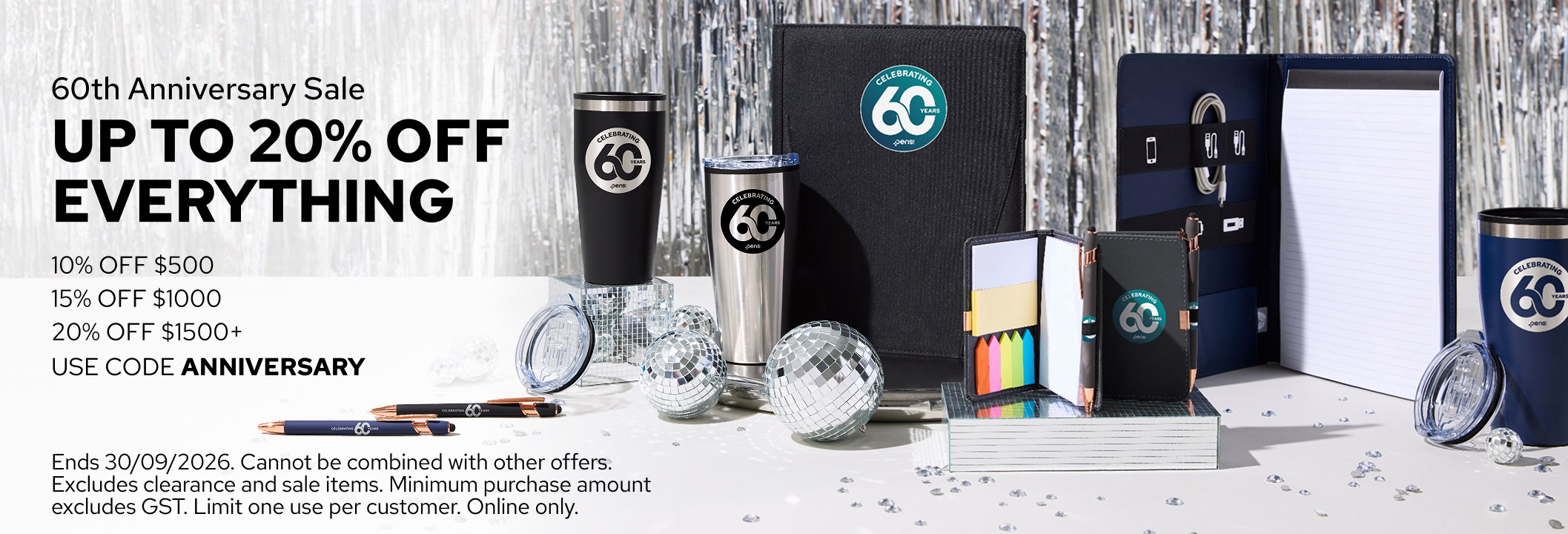 UP TO 20% OFF EVERYTHING