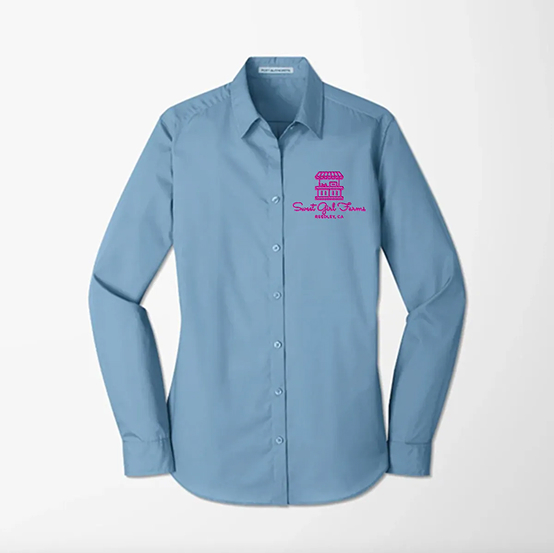 Port Authority® Women’s Long-Sleeve Shirt 