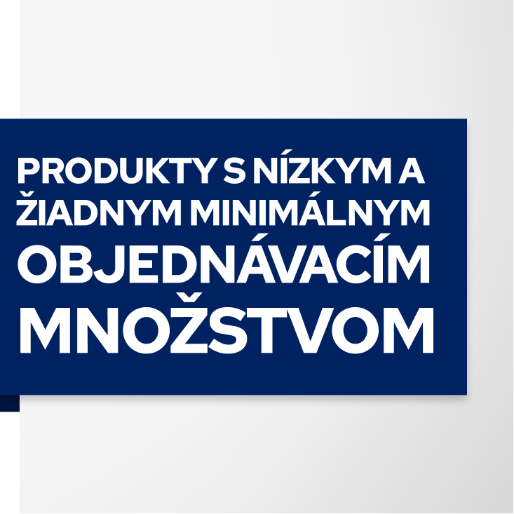 Reklamné predmety s nízkou minimálnou objednávkou