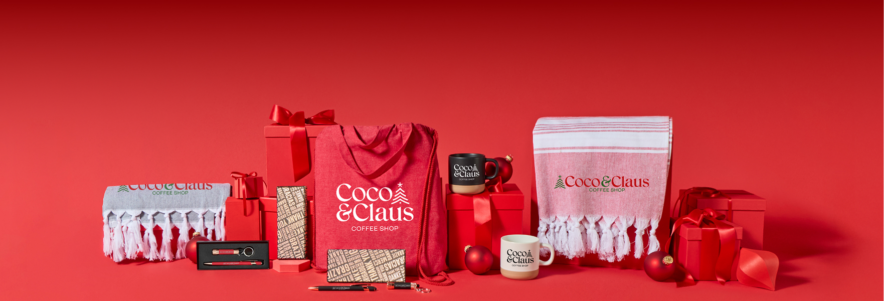 Shop custom gifts for the festive season.