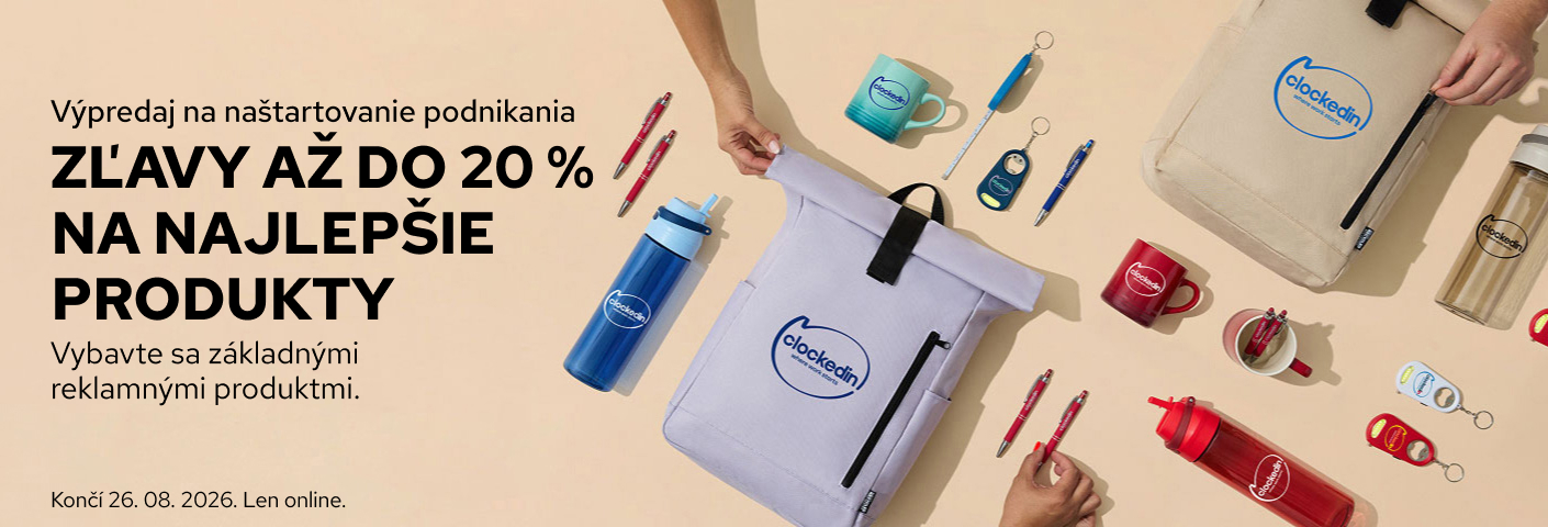Ušetrite až do 20 % pri nákupe najobľúbenejších predmetov s potlačou.
