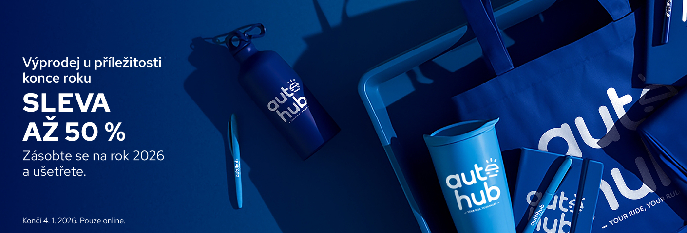 Sleva až 50 % na reklamní předměty do vyprodání zásob.