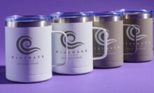 mugs personnalisés à anse et logo imprimé