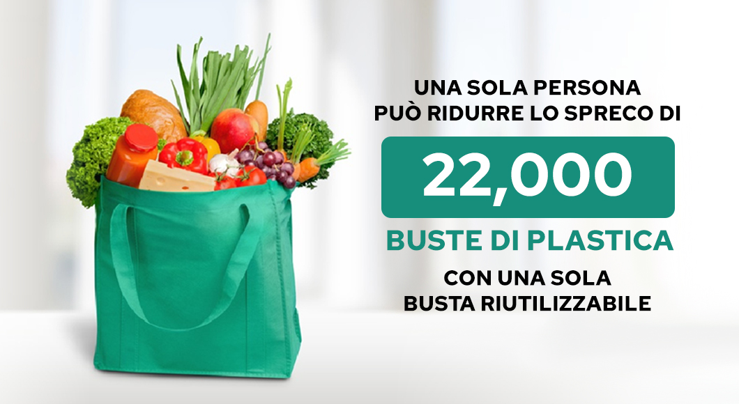 Perche usare borse della spesa riutilizzabili Pens
