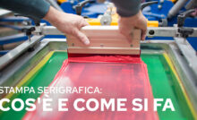 Serigrafia tecnica di stampa